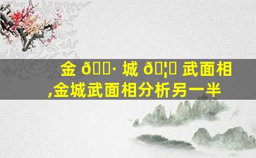 金 🕷 城 🦊 武面相,金城武面相分析另一半